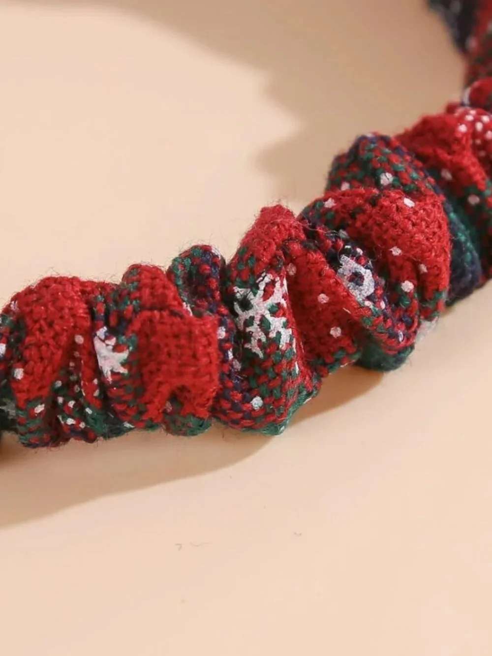 3pcs Girls Christmas Plaid Headbands